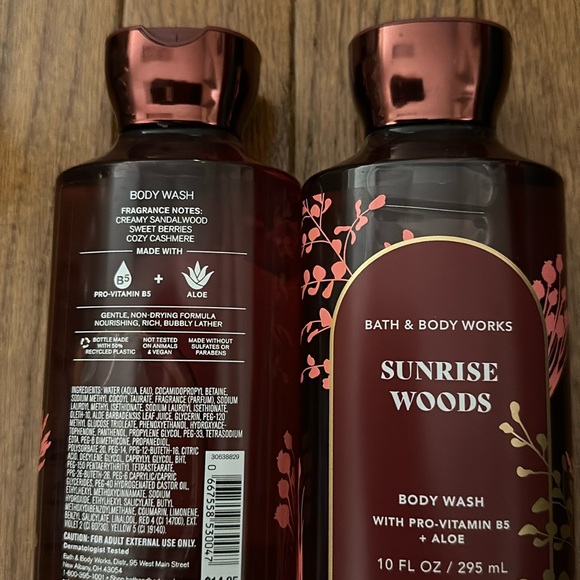 BBW 2pc Sunrise Woods Body Wash - Picture 2 of 3